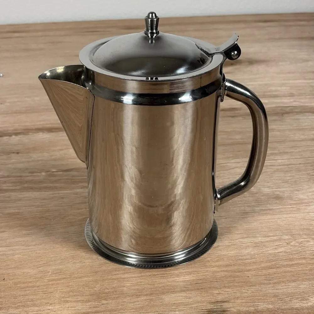 VTG Halco 18-8 Stainless‎ Steel KOREA S-950 Pitcher W/ Lid Polished